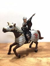Simba Brand Medeival Knight Figurine On Horse, Made In Germany picture