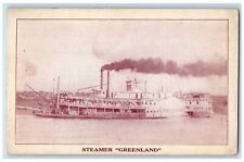 c1905s Steamer Greenland Ohio River Cincinnati Ohio OH Unposted Vintage Postcard picture