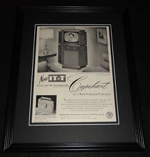 1951 IT&T Capehart Corner Cabinet TV Framed 11x14 ORIGINAL Vintage Advertisement picture