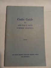 1960 Cadet Guide for Air Force ROTC Summer Training manual picture