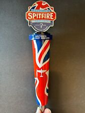 SUPER RARE Beer Tap Spitfire Kentish Ale Great Britain Flag Handle picture