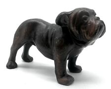 Vintage 1940s Small Coppertone Cast Metal Bulldog Heavy picture