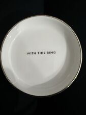 Lenox Kate Spade With This Ring Wedding Ring Trinket Dish picture