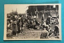 Moro Tribe Philippines Market Day RPPC Postcard 1907-1917 picture