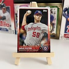 2015 Doug Fister Topps #109 Washington Nationals picture