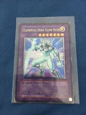 Elemental Hero Glow Neos STON-EN036 Ultimate Rare Unlimited Heavy Play Yugioh picture