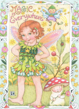 MAGIC IS EVERYWHERE Fairy-Handcrafted Fridge Magnet-w/Mary Engelbreit art picture