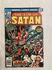The Son Of Satan 8 Marvel 1977 Vintage  To End In Nightmare : Last Issue picture
