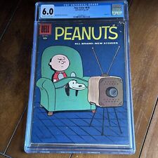 Four Color Comics #878 (1958) - Peanuts 1 Snoopy Charlie Brown - CGC 6.0 picture