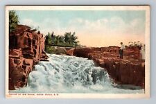 Sioux Falls SD-South Dakota, Rapids Of Big Sioux, Antique, Vintage Postcard picture