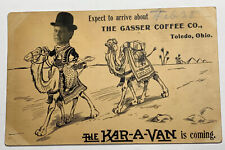 1906 Postcard Advertising Kar-A-Van Coffee Gasser Toledo Ohio Undivided Back picture