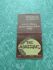 Vintage Matchbook Cover VM2 Collectible West Orange New Jersey moresque picture