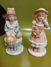 Two Vintage Ceramic Girls picture