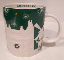 Starbucks AMSTERDAM Limited Ed. City Relief Collectors Series 16 oz. Hard to fin picture