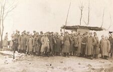 WW1 GERMAN & RUSSIAN COSSACK FRATERNIZATION ID'd FEB 24,1918 PHOTO POSTCARD RPPC picture
