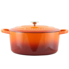 Gibson 7 Quart Enameled Cast Iron Dutch Oven picture