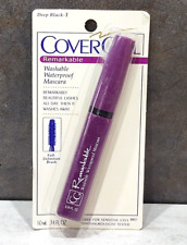 Vintage Cover Girl Remarkable Washable Waterproof mascara Deep Black 1 - NEW picture