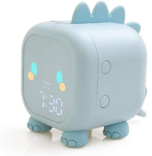 Enchanting Blue Dinosaur Alarm Clock for Kids  picture