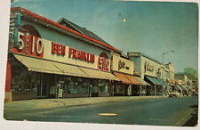 Pompton Lakes , New Jersey ,Ben Franklin Store  postcard 1970’s picture
