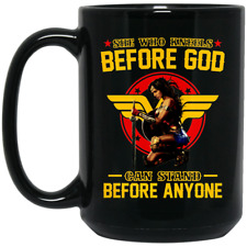 Wonder Woman Mug Inspirational Quote Coffee Mugs Motivational Worship Mug Gift  picture