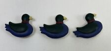 3 Quacker Factory Button Covers Ducks Mallards picture