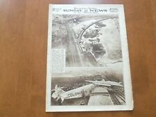 1929 MAR 24 NEW YORK SUNDAY NEWS ROTO SECTION -FORD TRIMOTOR PLANE CRASH-NP 5014 picture