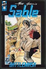 MIKE GRELL'S SABLE #4 First comic book 6 1990 Battlemask picture