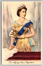 Royalty~Her Majesty Queen Elizabeth II~1953 TUCK Postcard picture
