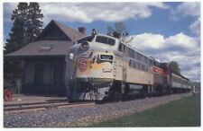 Bangor & Aroostook Railroad Train Engine F3 Locomotive 502 Postcard Oakfield ME picture