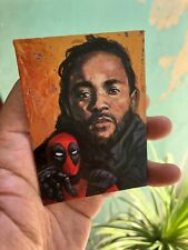 Deadpool Kendrick Lamar sketchcard mm2020 by Fabian Quintero picture