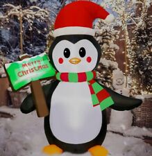 ATDAWN Penguin Christmas Inflatable 5 Feet Christmas Inflatable picture