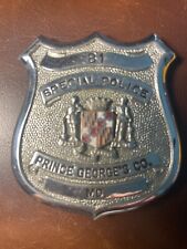 PRINCE GEORGE'S COUNTY POLICE DEPARTMENT - SPECIAL POLICE BADGE #18 picture