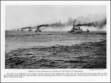 1928 Germany German naval ships maneuvers Baltic Sea vintage photo article ads61 picture