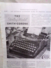 1931 Smith Corona Typewiter ad STERLING MODEL print ad OLD picture