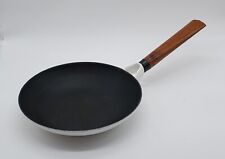 Vintage Colorcast  White 8” Cast Iron Frying Pan Wood Handle Waterford Ireland picture
