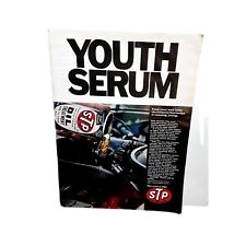 1967 STP Oil Treatment Youth Serum Vintage Print Ad 60s picture