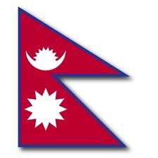 Nepal Nepalese Flag Magnet 4x6 inch International Flag Decal for Car/Fridge picture