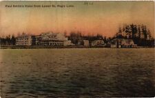 Vintage Postcard- Paul Smith's Hotel from Lower St. Regis Lake picture