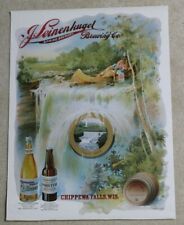 Vintage J LEINENKUGAL Brewing Co. Poster picture