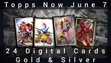 Topps Marvel Collect Topps Now 2023 June 7 Gold & Silver (24 Digital Cards)  picture