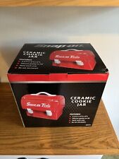 New Snap-On Tools Ceramic Cookie Jar  SSX21P131 Brand New In Box picture