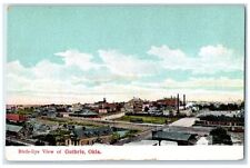 c1910's Bird's Eye View Of Residences In Guthrie Oklahoma OK Unposted Postcard picture