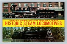 Winnipeg, Manitoba, CA-Canada, Steam Locomotives, CPR, Vintage Postcard picture