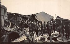 Two Real Photo Postcard Building Destroyed in South Bend, Indiana~123763 picture