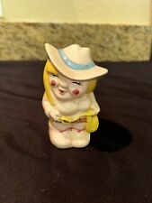 Vintage Blonde Cowgirl Shaker picture