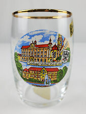 Vintage German Small Beer Glass Solbad Windsheim 3 1/8