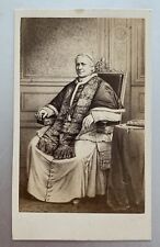 CDV Le Pape Pius IX Religion Religious by E. Desmaisons in Paris picture