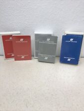 New Lot Of 3 Decks United Airlines Playing Cards Red Blue Gray Aviation Plane picture