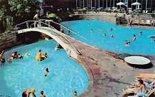 Jack Tar Hotel Galveston Texas TX Pool View Seawall Blvd Vtg Postcard C62 picture