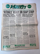 Variety Daily Newspaper Oct 19 1983 Rituals Movie Casting Celeb  picture